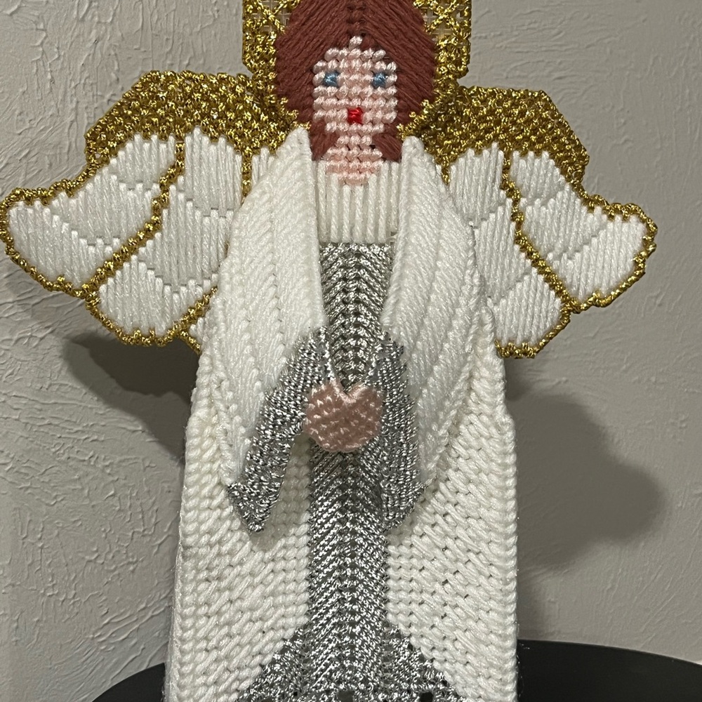 Stanley Gold and White Decorative Piece